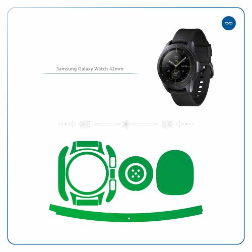 Samsung_Galaxy Watch 42mm_Matte_Green_2